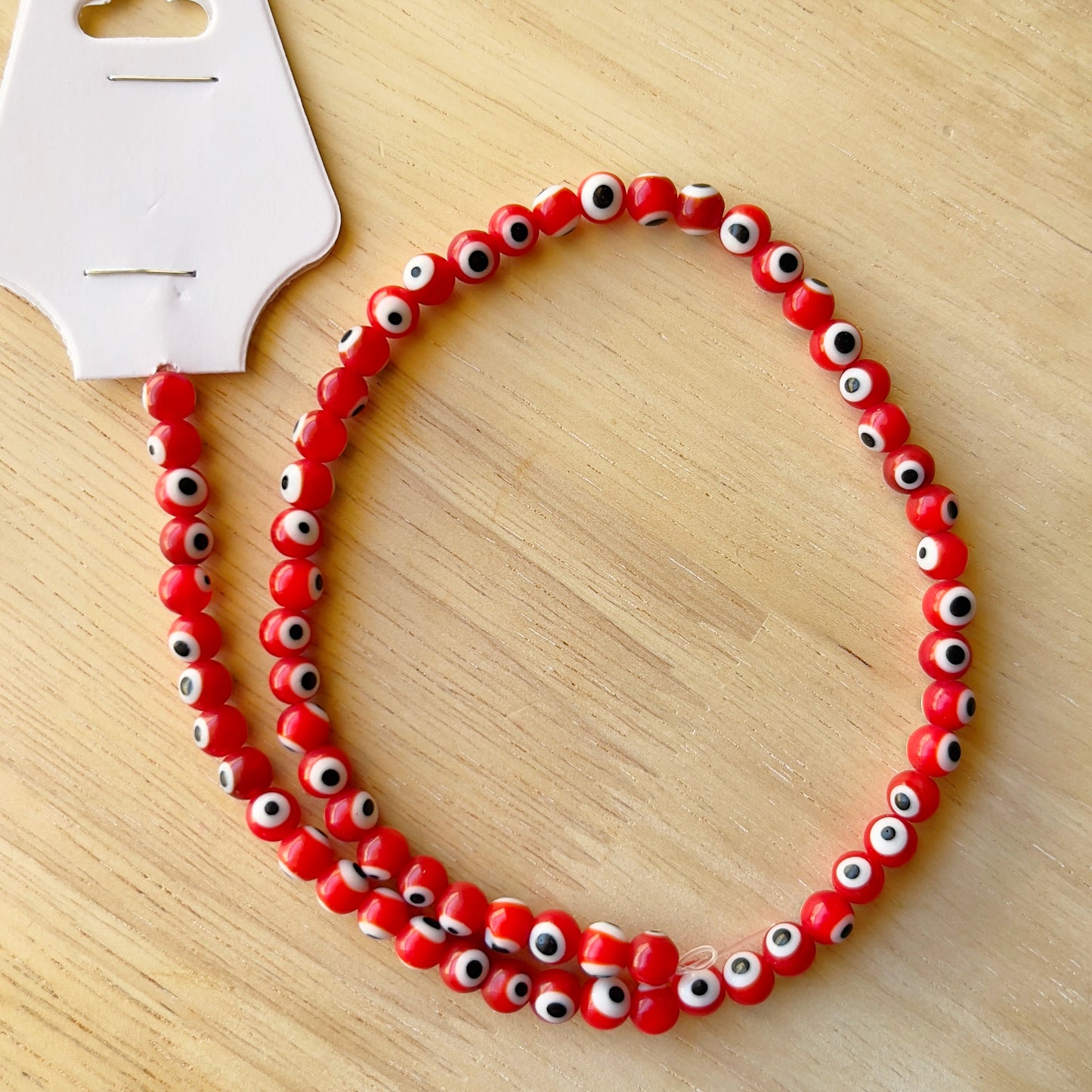 Red Round Evil Eye