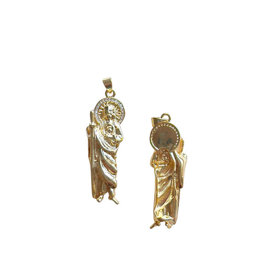 San Judas Tadeo necklace charm